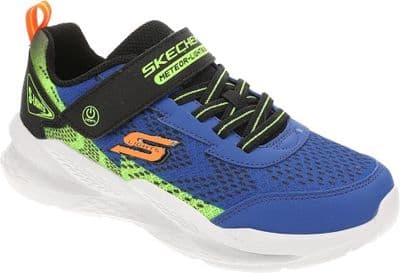 Skechers: Meteor Lights 2.0 - Boys Kids Trainer - Blue/Black