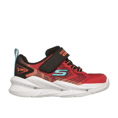 Skechers: Meteor Lights 2.0 - Boys Trainer - Red/Black