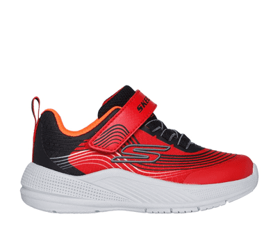 Skechers: Microspec Advance Toddler Boys Trainer - Red/Black