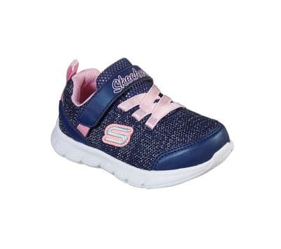 Skechers Moving On Girls Trainers - Navy