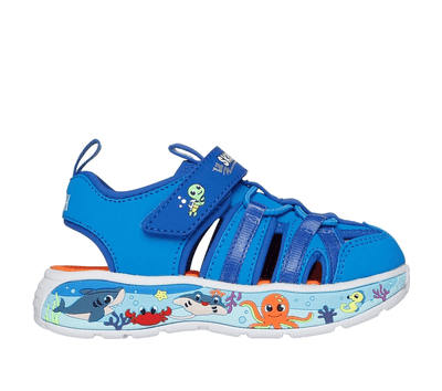 Skechers: Play Scene Splash - Boys Sandal - Light Blue/Blue