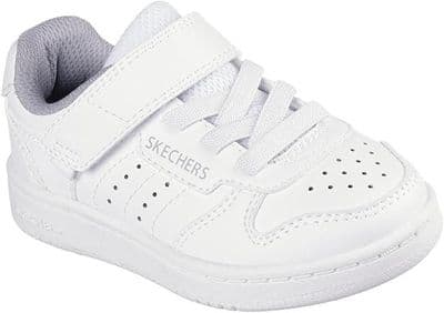 Skechers: Quick Street - Boy's Casual Trainer - White