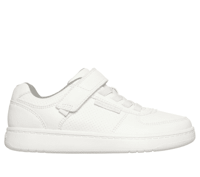 Skechers: Quick Street Lite - Boys Casual Trainer - White