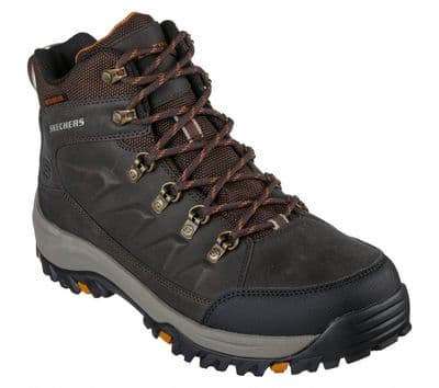 Skechers Relment Daggett Men's Water Repellent Boots - Chocolate