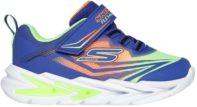 Skechers S Lights: Flex-Glow Ultra Kids Trainer - Blue Multi