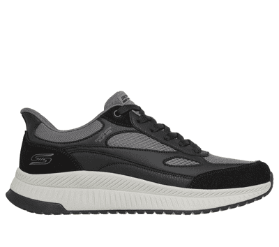 Skechers Slip-Ins: BOBS Sport Squad 4 - Core Look Men's Trainer - Black/Grey