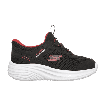 Skechers Slip-Ins: Bounder Pro - Boys Kids Trainer - Black