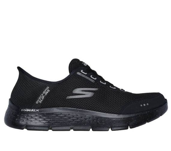 Skechers Slip-Ins: GO WALK Flex Men's Waterproof Trainer - Black
