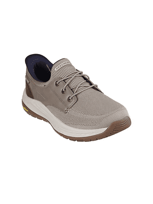 Skechers Slip-Ins: Meroe - Alden Men's Casual Shoe - Taupe