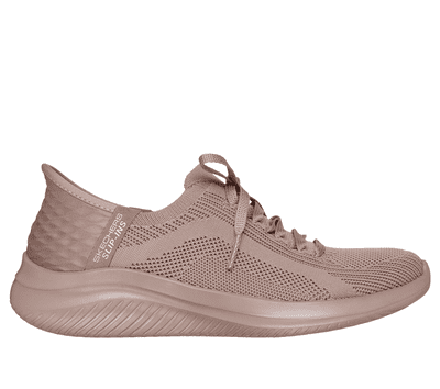 Skechers Slip-Ins: Pure Color - Women's Trainer - Dark Taupe