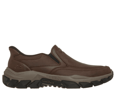 Skechers Slip-Ins Relaxed Fit: Santoro - Archaic Men's Shoe - Brown
