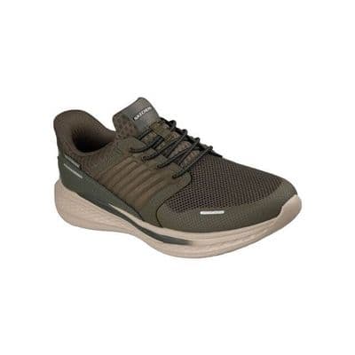 Skechers Slip-Ins Relaxed Fit: Slade - Luther Men's Trainer - Olive