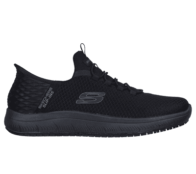 Skechers Slip-Ins: Work Summit Men's Trainer - Black