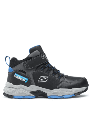 Skechers Venture Rush: Boys Trekking Boot - Black/Royal