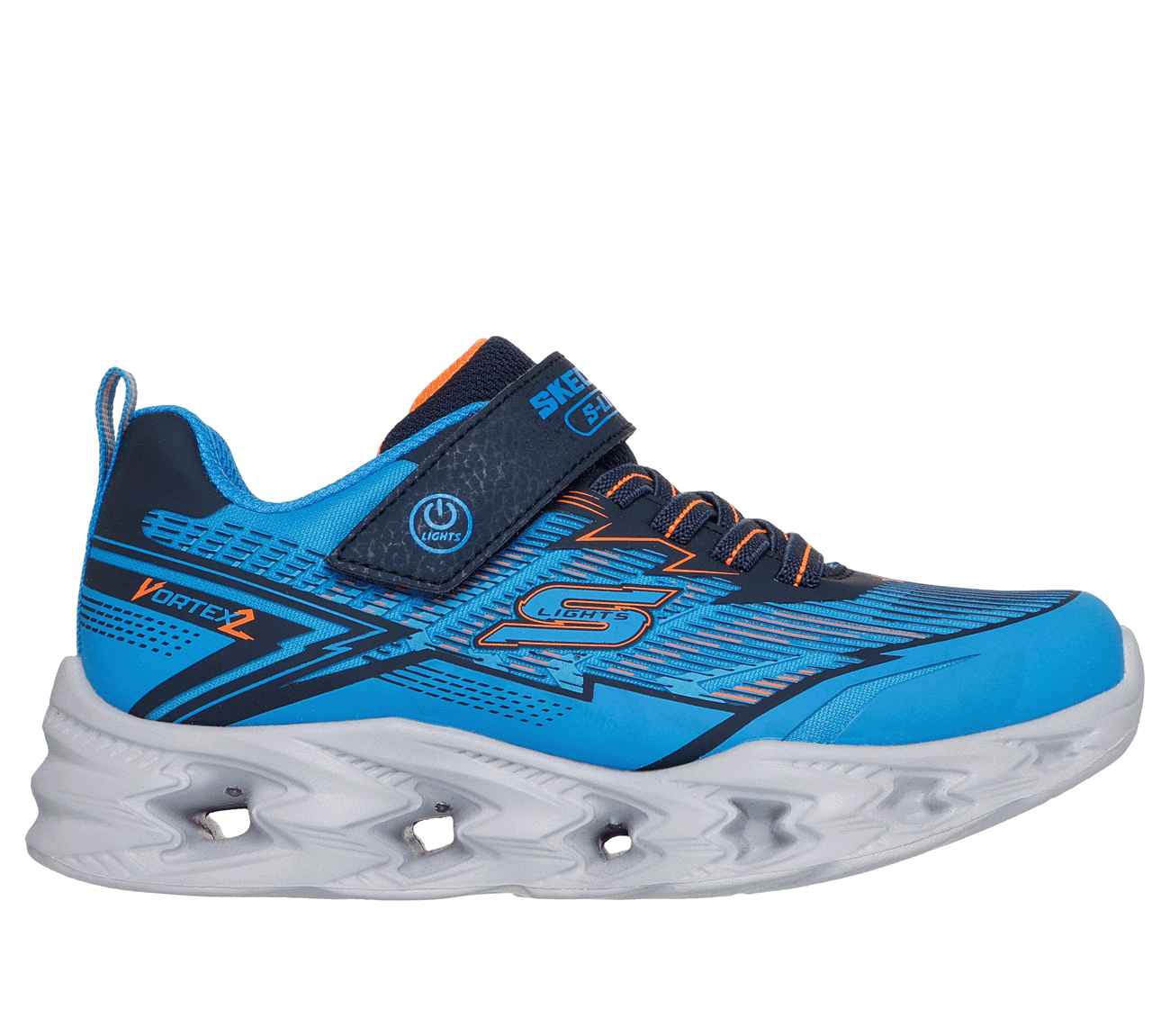 Skechers Vortex 2 0 - Veltrox Kid s Boy s Trainers - Blue/Navy