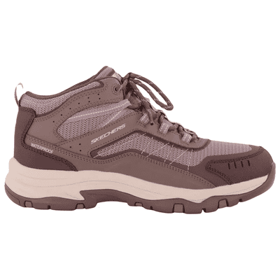 Skechers Waterproof: Relaxed Fit - Ashaway Women's Walking Boot - Dark Mauve