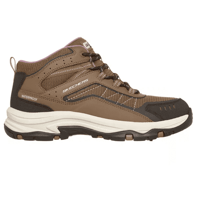 Skechers Waterproof: Relaxed Fit - Ashaway Women's Walking Boot - Tan