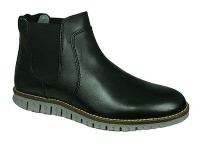 Sledgers Howard Men's Slip on Chelsea Boot - Black