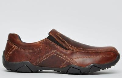Thomas Crick Derwent Men's Leather Slip-On Shoe - Wood