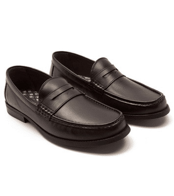 Thomas Crick Lakeland Men's Formal Loafer Shoe - Black