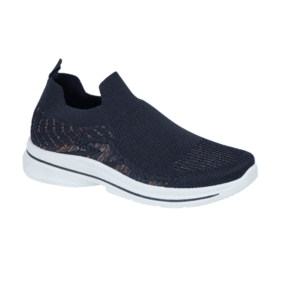 Urban Jacks Appletini Women's Slip-On Trainer - Navy