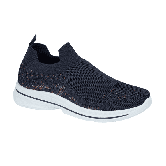 Urban Jacks Appletini Women's Slip-On Trainer - Navy