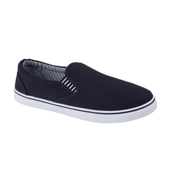 Urban Jacks Boston Mens's Canvas Shoe - Navy