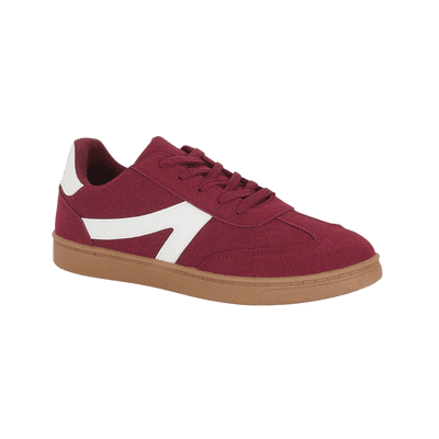 Urban Jacks Matise Women's Lightweight Trainer - Burgundy