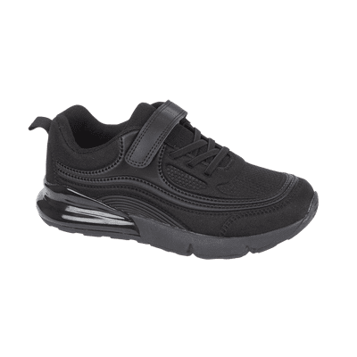 Urban Jacks Scorcher Kids Touch Close Trainer - Black