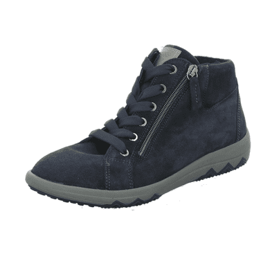 Waldalufer H-Teresa Women's Wide Fit Ankle Boot - Deep Blue Schiefer