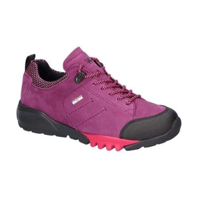 Waldlaufer H-Amiata Women's Wide Fit Walking Trainer - Berry/Fuchsia