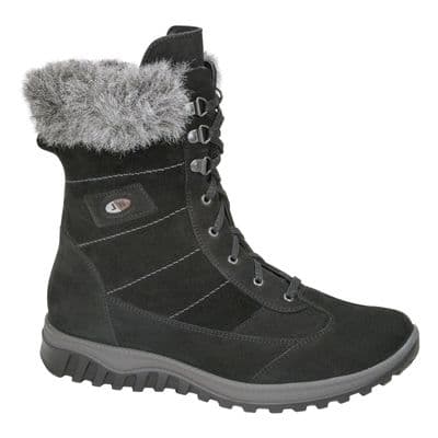 Waldlaufer Honora Women's Wide Fit Boots - Black