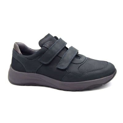 Waldlaufer K-John Men's Extra Wide Touch Close Shoe - Notte Brasil