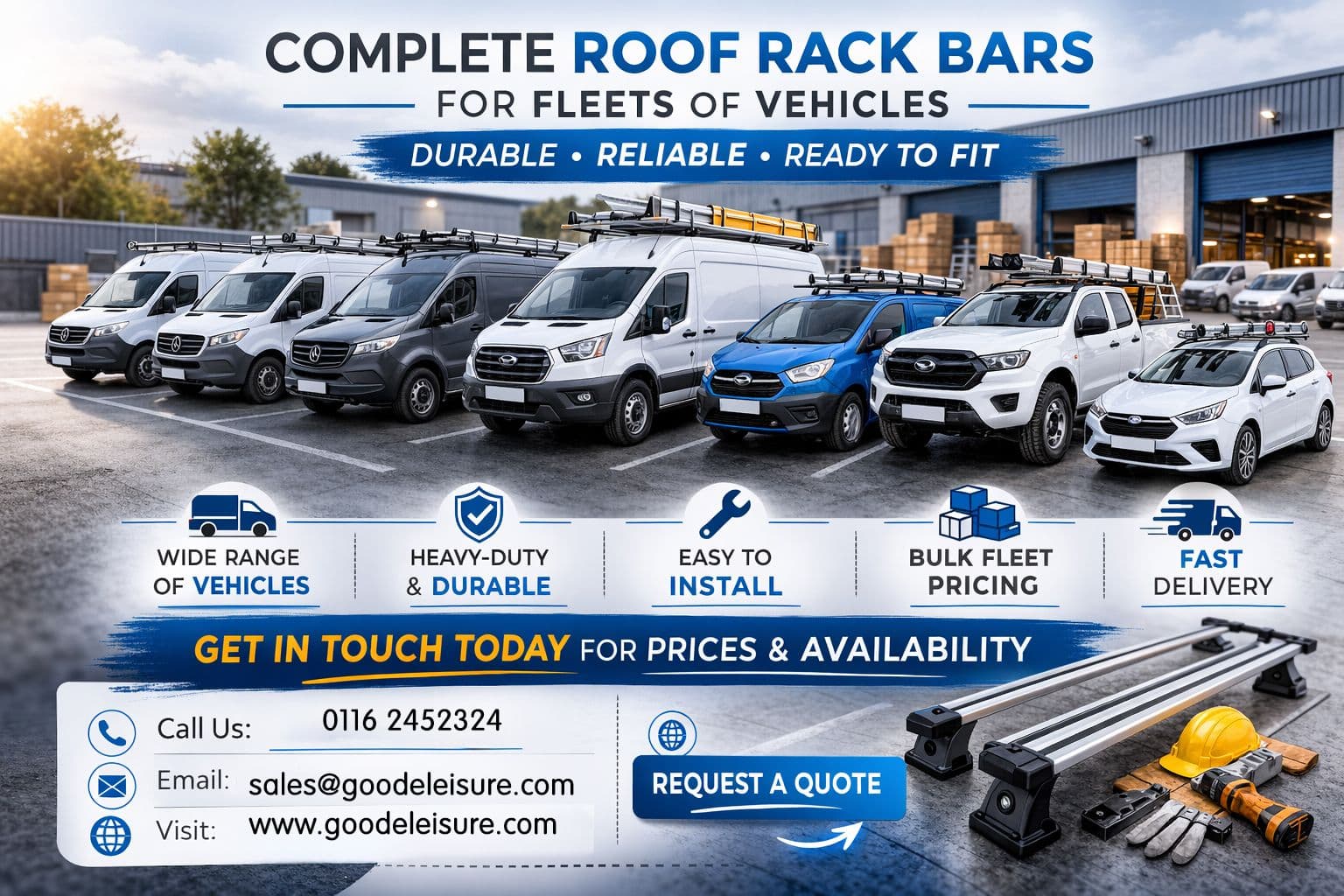 Fleet Roof Rack Solutions: Complete Bar Systems for Every Vehicle