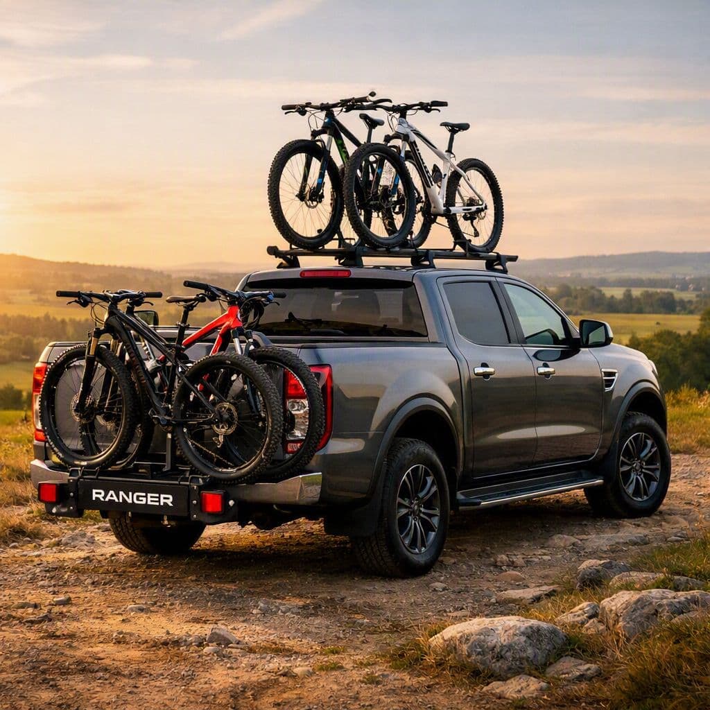 Bike Rack for Ford Ranger | Ford Ranger Cycle Carriers UK