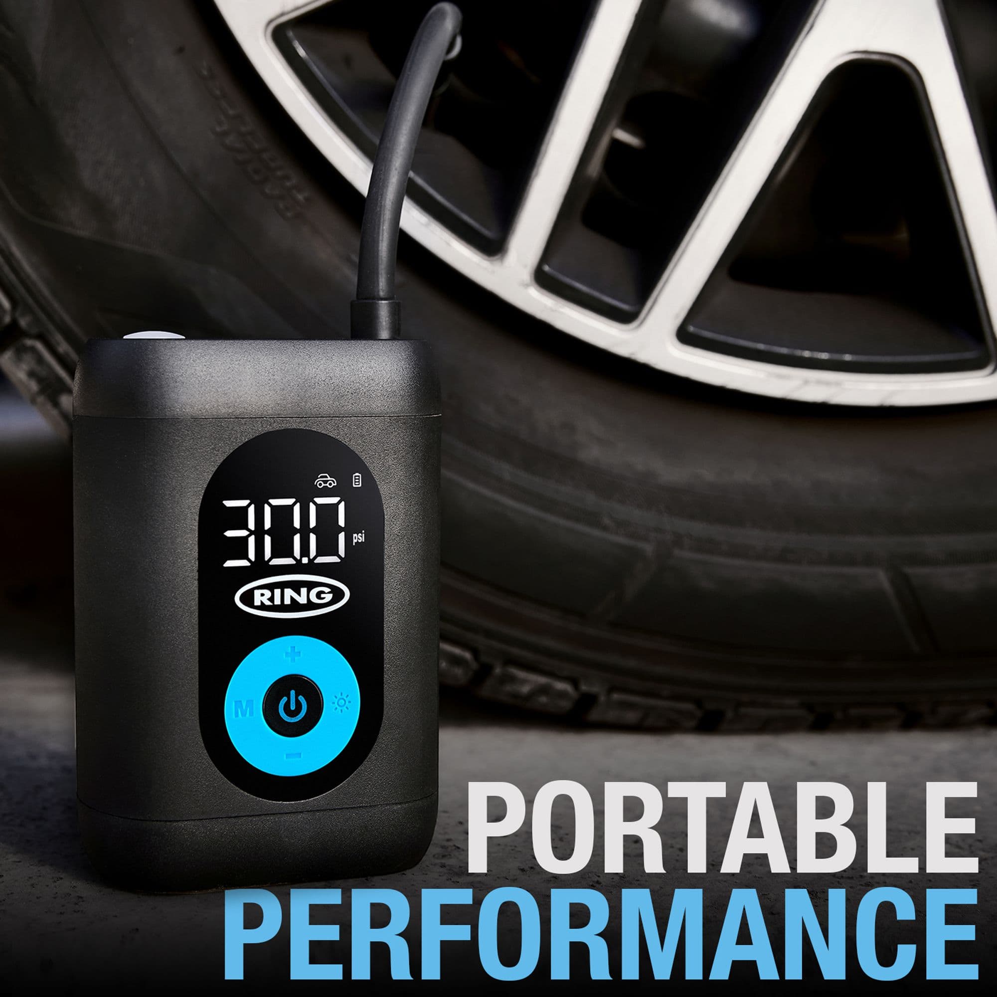 Ring Tyre Inflate GO 10: The Ultimate Compact Cordless Tyre Inflator for Fast, Accurate Inflation