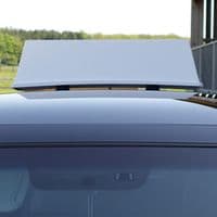 Vacuum Mounted Advertising Roof Sign for Glass Roof Cars