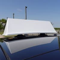 Vacuum Mounted Advertising Roof Sign for Glass Roof Cars