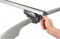 Aero Roof Rack Bars Complete System, for VW Touareg 2010 to 2018 with rails