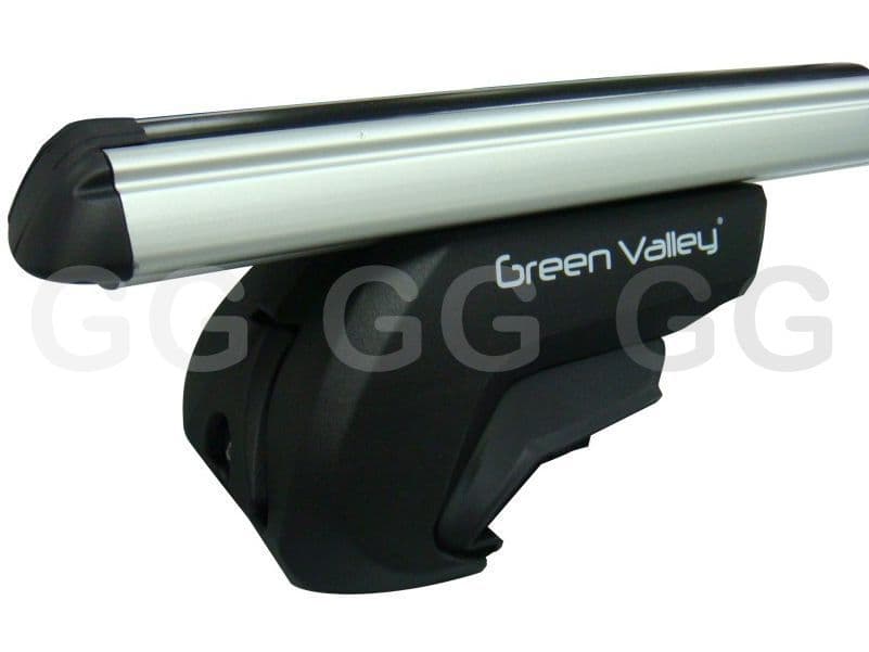 Aluminium Aero Roof Rack Rail Bars Locking Audi A4 Allroad Estate 2009- onwards