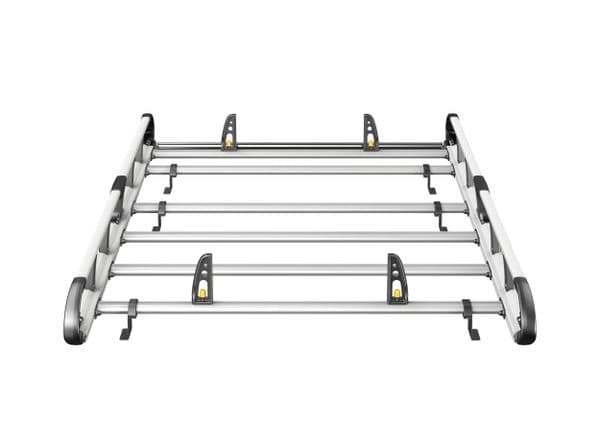 Citroen Berlingo Van 2018- onwards L2H1, 6 Bar Full Roof Rack with Rolller