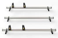 Citroen Nemo Van 2008- onwards, ULTI 3 Roof Bars with Load Stops