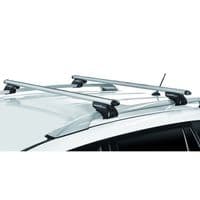 Aluminium Roof Rack Bars for VW Touareg 2010 to 2018 with Rails