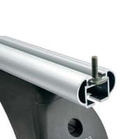 Aluminium Roof Rack Bars for VW Touareg 2010 to 2018 with Rails