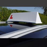 Vacuum Mounted Driving Instructor Roof Sign for Glass Roof Cars