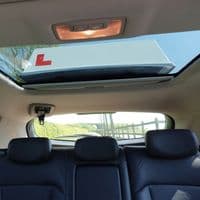Vacuum Mounted Driving Instructor Roof Sign for Glass Roof Cars