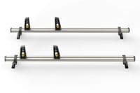 Fiat Doblo Van 2010 to 2021, ULTI 2 Roof Bars with Load Stops