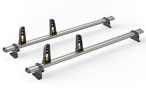 Fiat Doblo Van 2010 to 2021, ULTI 2 Roof Bars with Load Stops