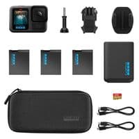 GoPro HERO13 Black – Extended Power Bundle | 3 × Enduro Batteries, Dual Charger & SD Card