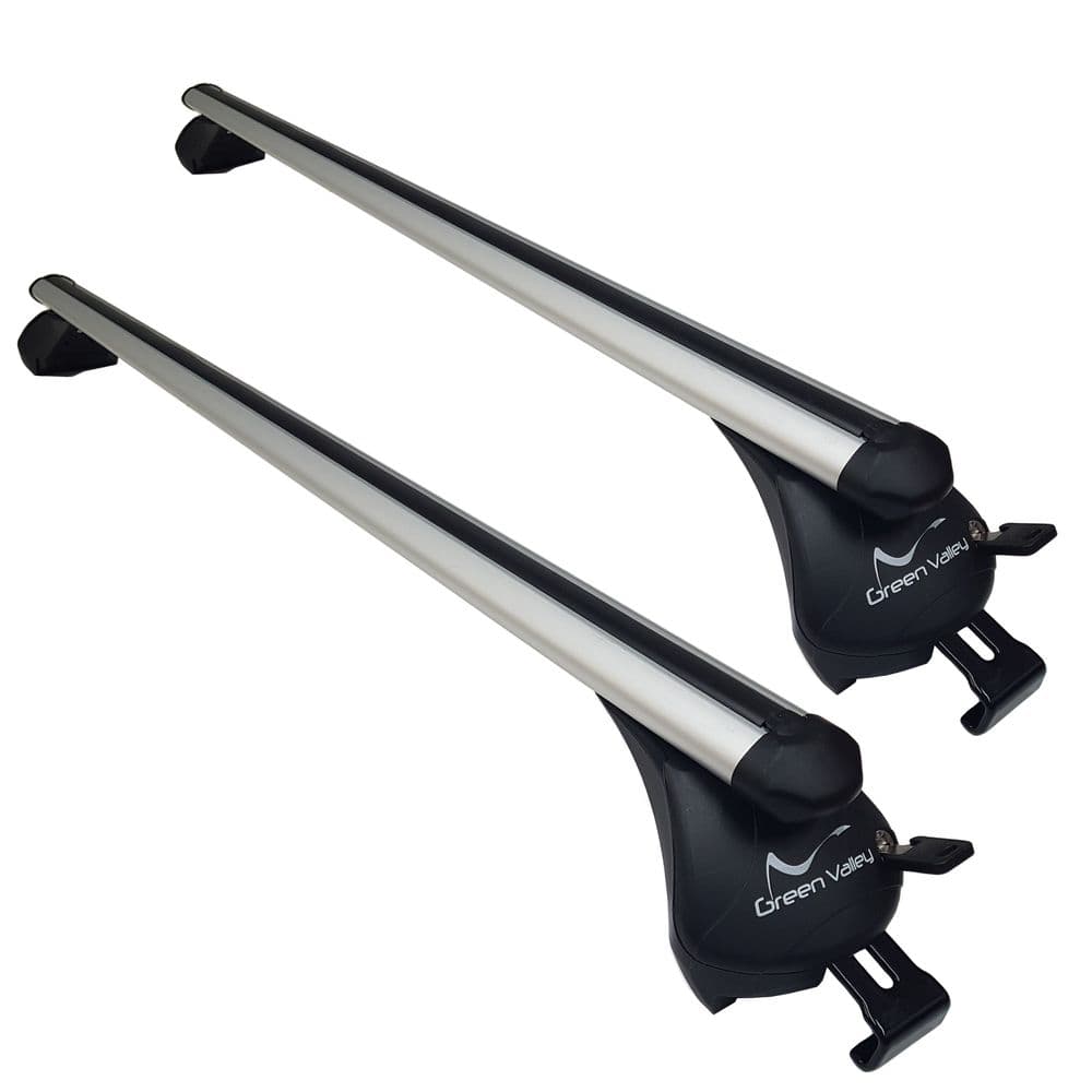 Green Valley Aerodynamic Roof Rack Bars | Vauxhall Astra Estate / Van 2006 to 2011 with Flush Rails